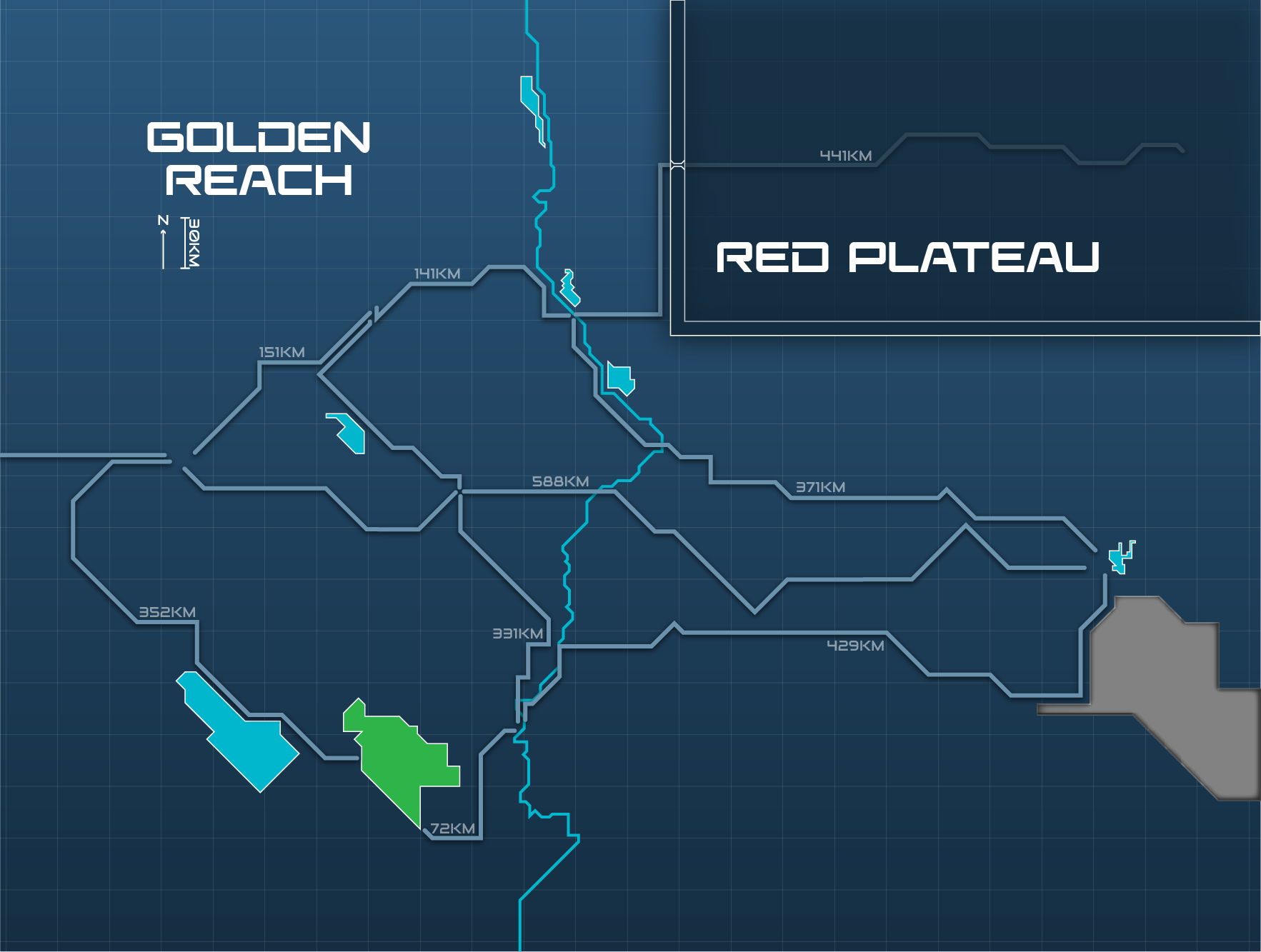 Area Map of Terminal Solution
